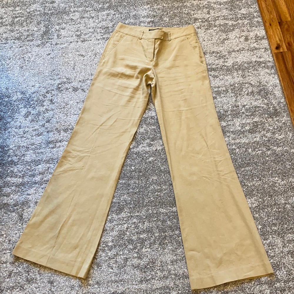 Theory linen Emery M pants size 0